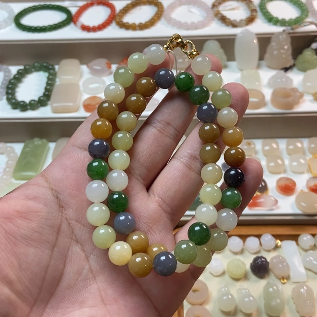 未镶嵌手串和田玉