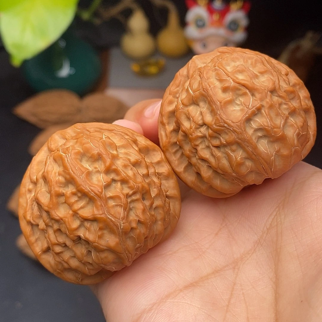 把件文玩核桃金麒麟全品43