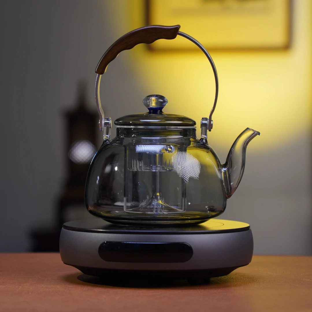 茶艺茗超薄电陶炉小型多功能茶炉煮茶器烧水台式保温家用围炉煮茶