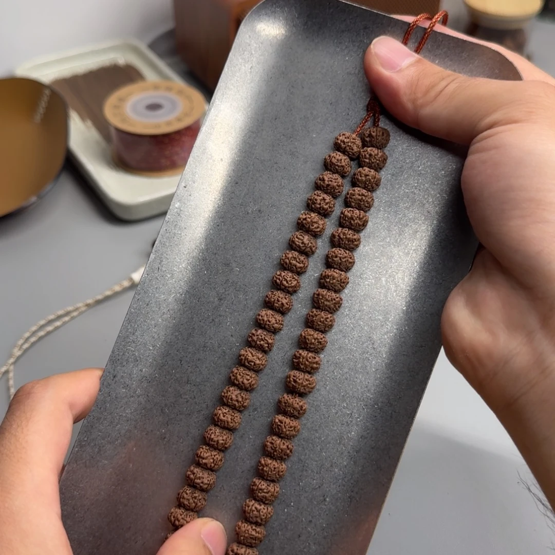 奶****吊坠金刚菩提平细单圈9+