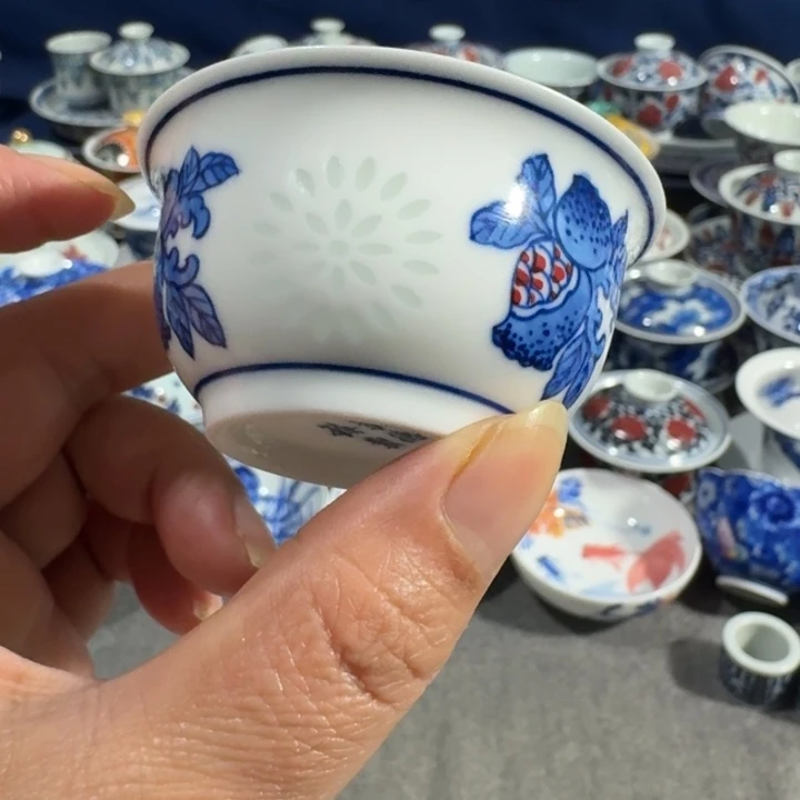 景德镇手工手绘杯