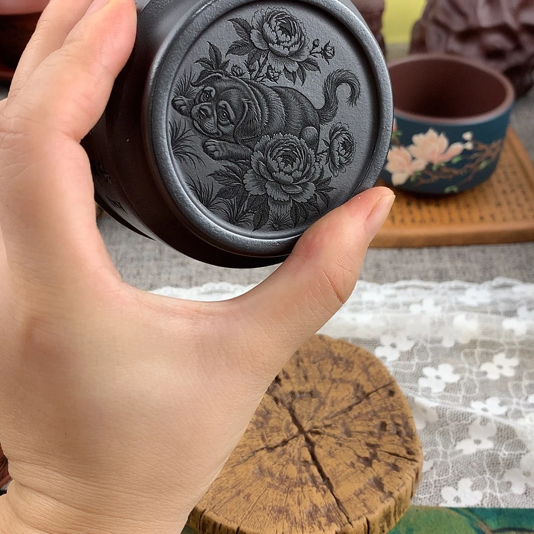 茶杯紫砂高端主人杯