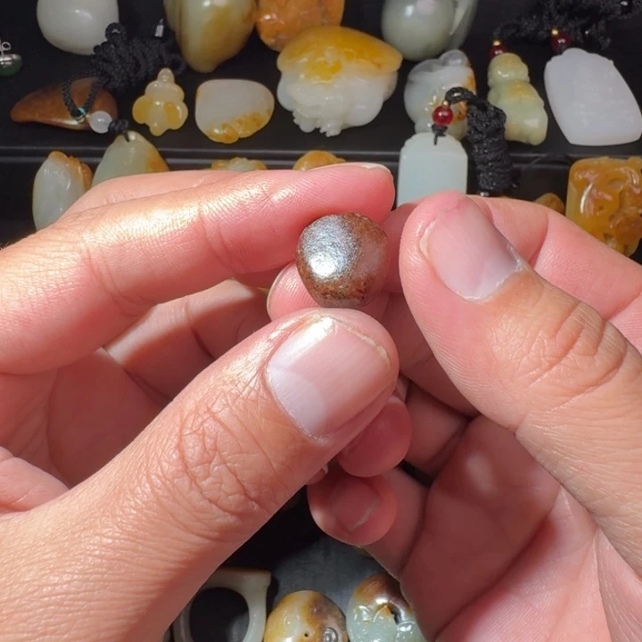 和田玉未镶嵌吊坠(不含链)