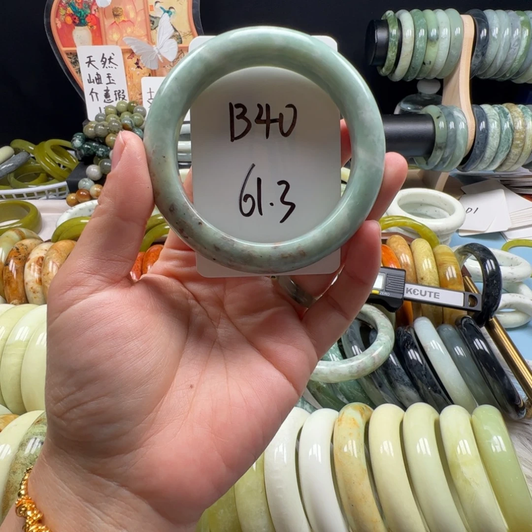 蛇纹石玉合金手镯