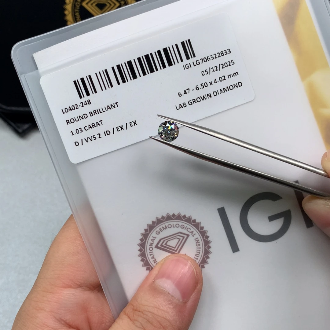 实验室培育钻石裸石未镶嵌