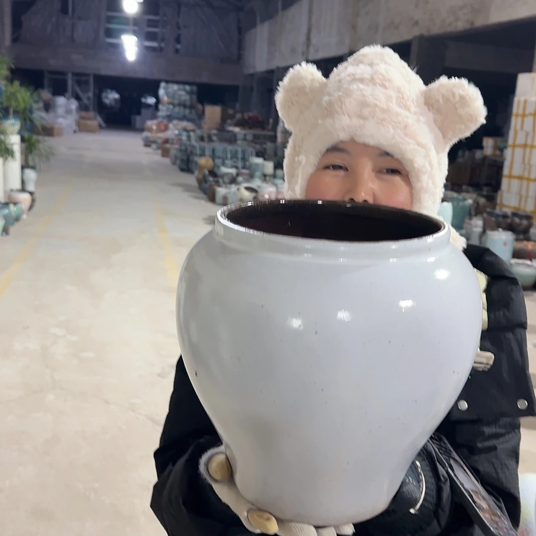 王嫂花盆0102-146高26口20有黑点