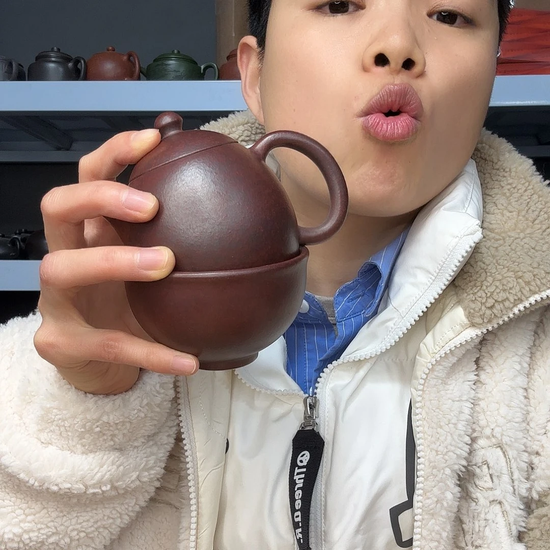 紫砂茶壶民间手艺人全手工制作