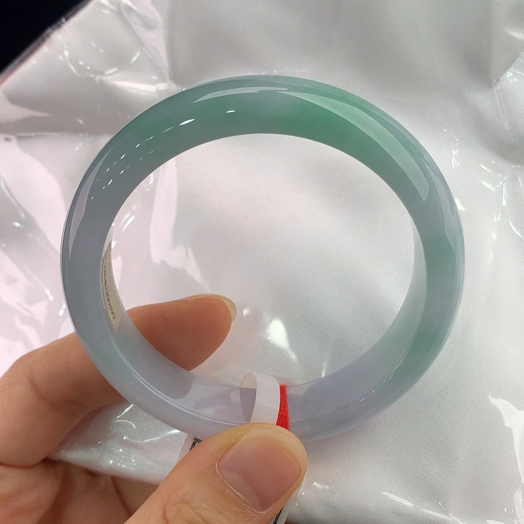 翡翠未镶嵌手镯正圈56/57