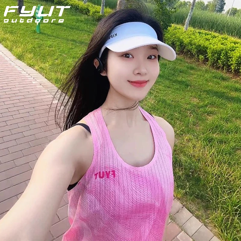 FYUT户外运动跑步背心女2025夏季新款透气速干轻薄马拉松跑步背心