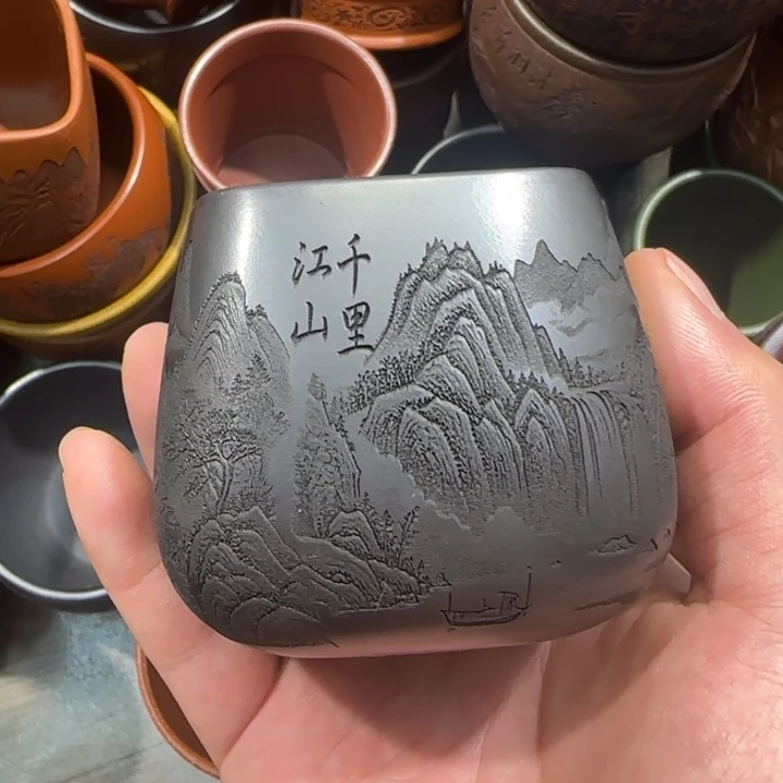 茶杯紫砂全手工制作工艺