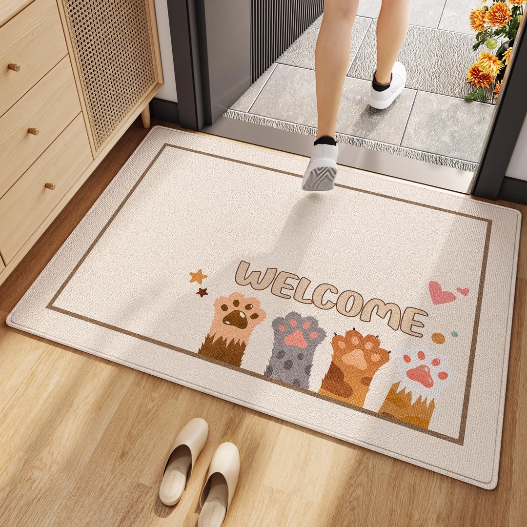 2025新款进门地垫入户门垫家用门口防滑耐脏脚垫玄关门外免洗地毯