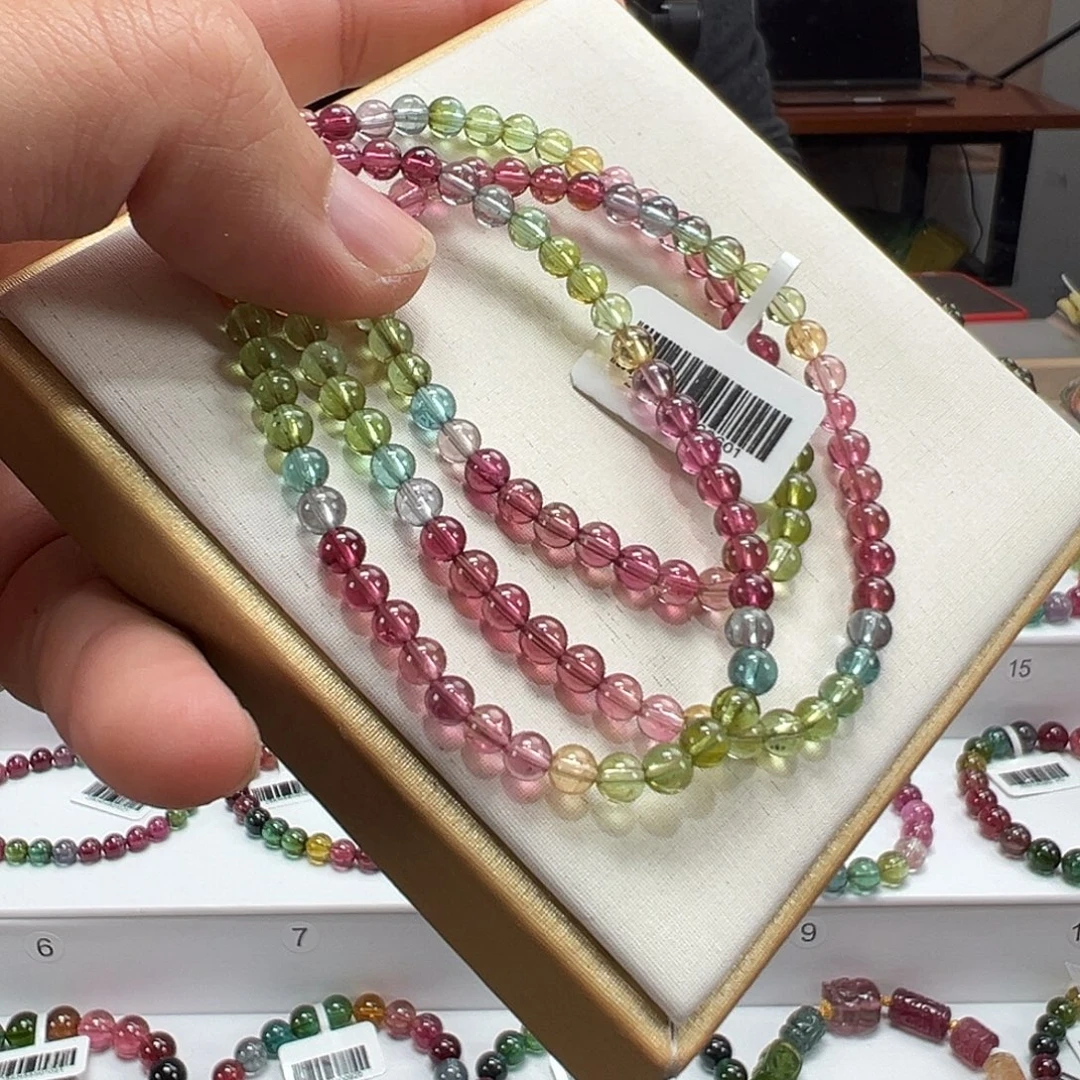 未镶嵌手串碧玺4.5mmmmmmmmm