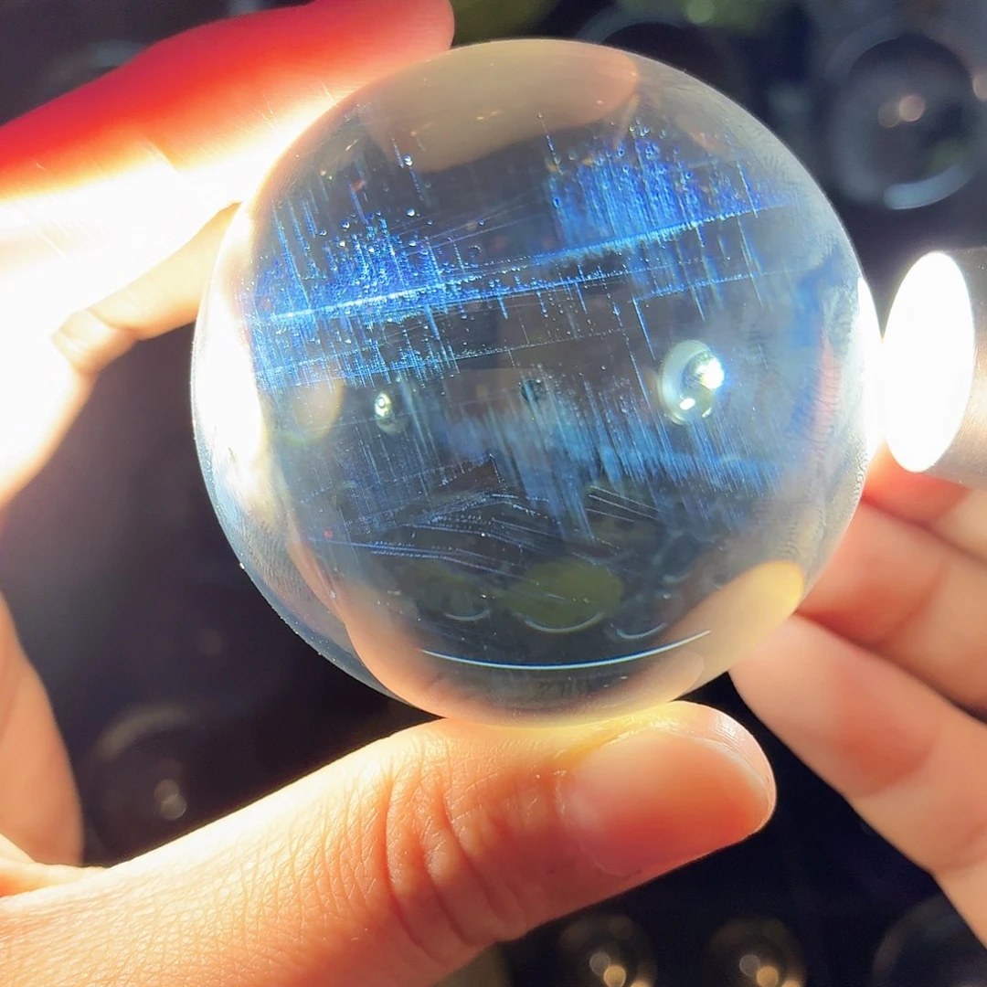 未镶嵌水晶珠宝半成品净体蓝针AA56