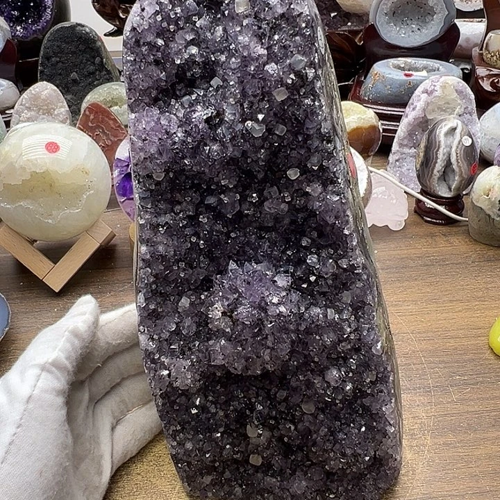 风***虹未镶嵌珠宝半成品水晶晶镇11