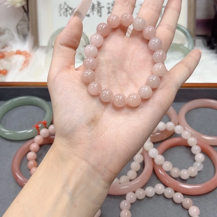 未镶嵌手镯石英质玉小**妹