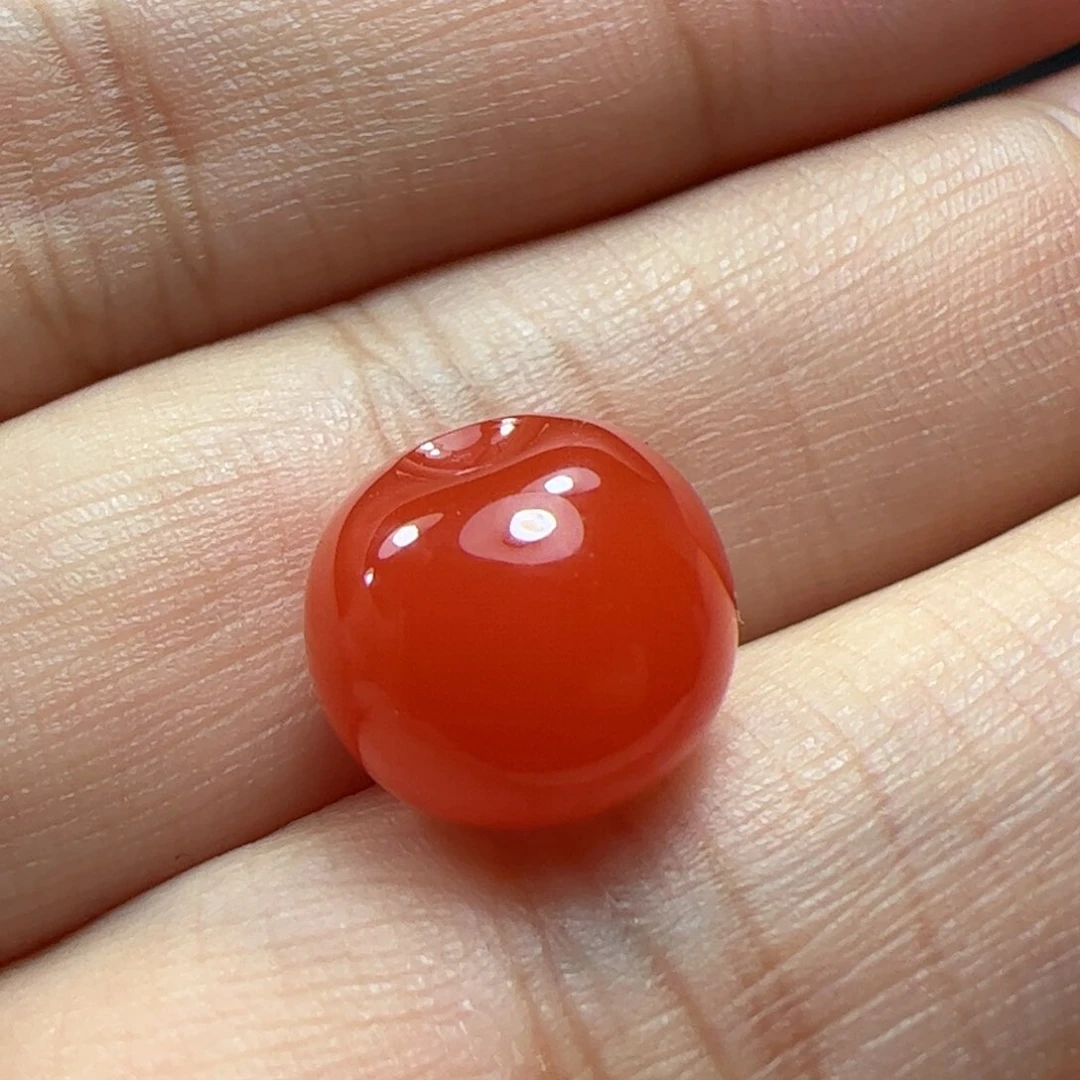 南红玛瑙珠子未镶嵌
