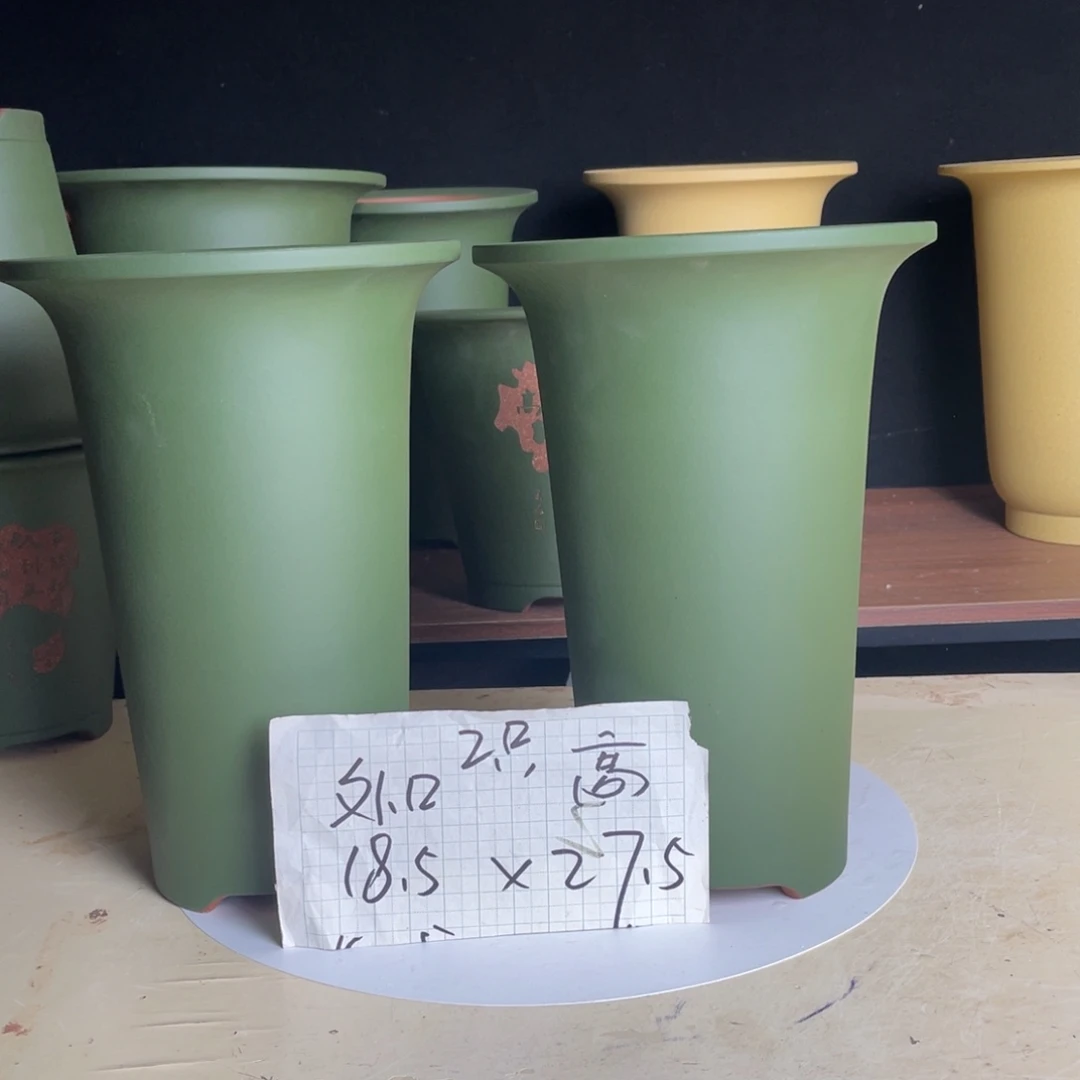 宜兴原矿紫砂花盆