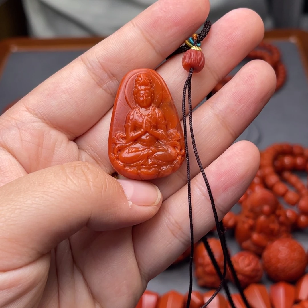 未镶嵌川料瓦西南红玛瑙