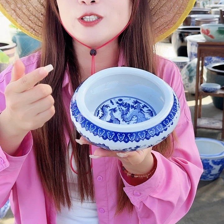 瓷片直径16厘米高5……