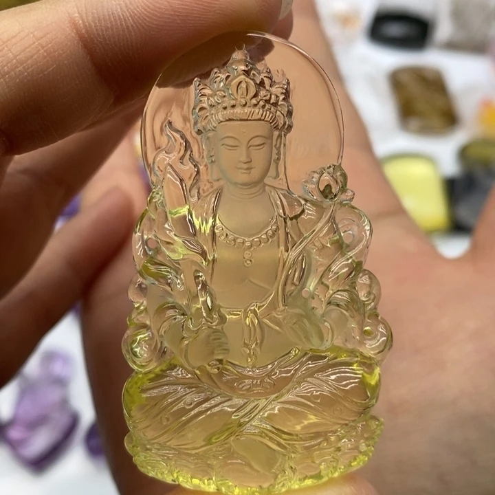 水晶颈饰未镶嵌安*定制
