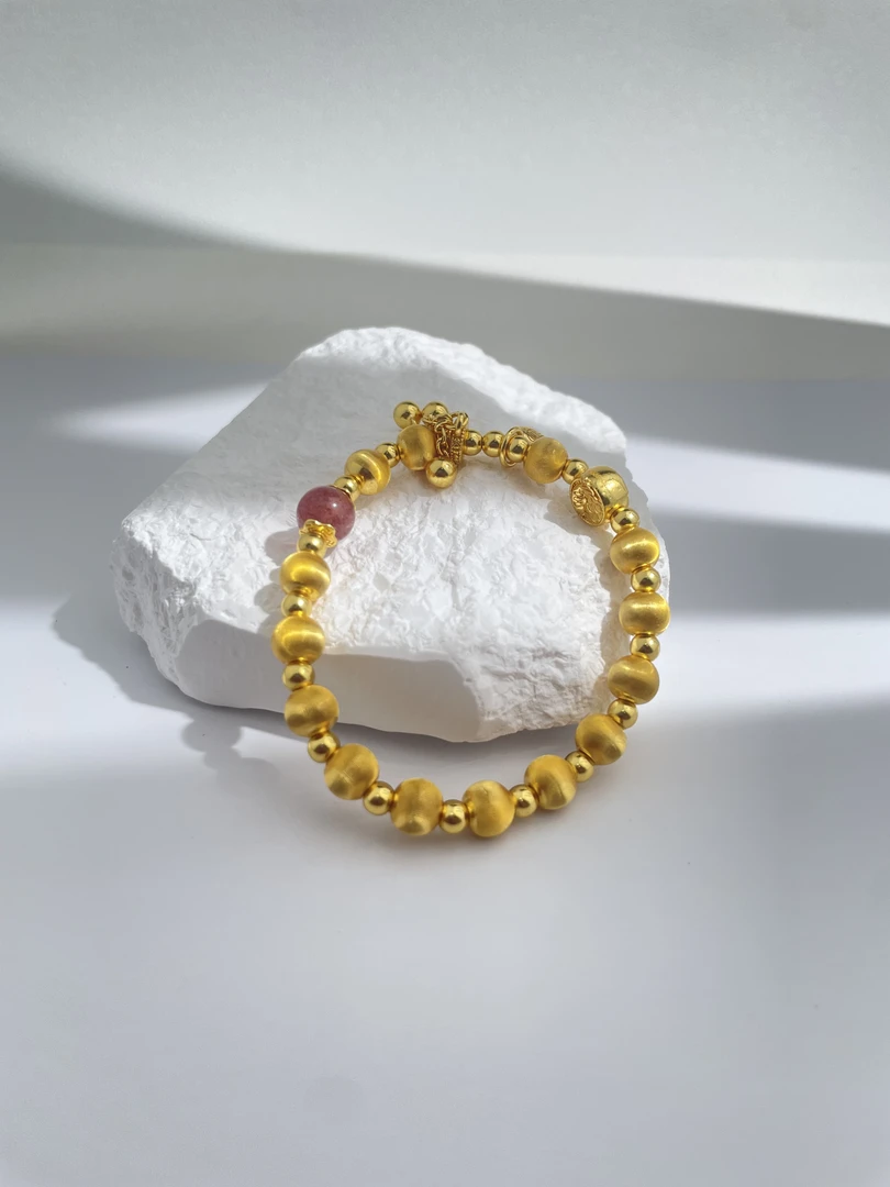 足银手链 【猫眼幻影珠手串】蹦迪猫眼珠爆闪手串时尚