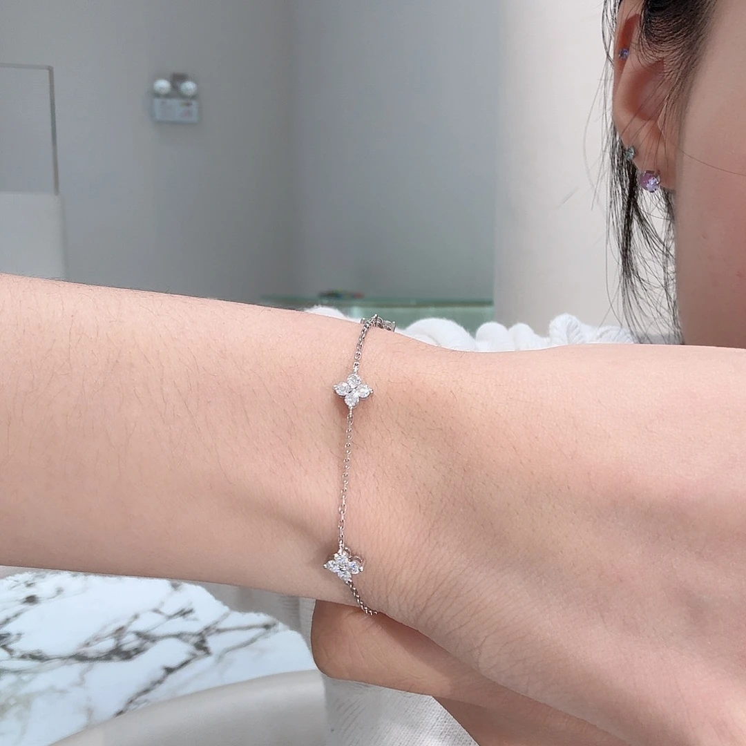 18K金镶嵌实验室培育钻石