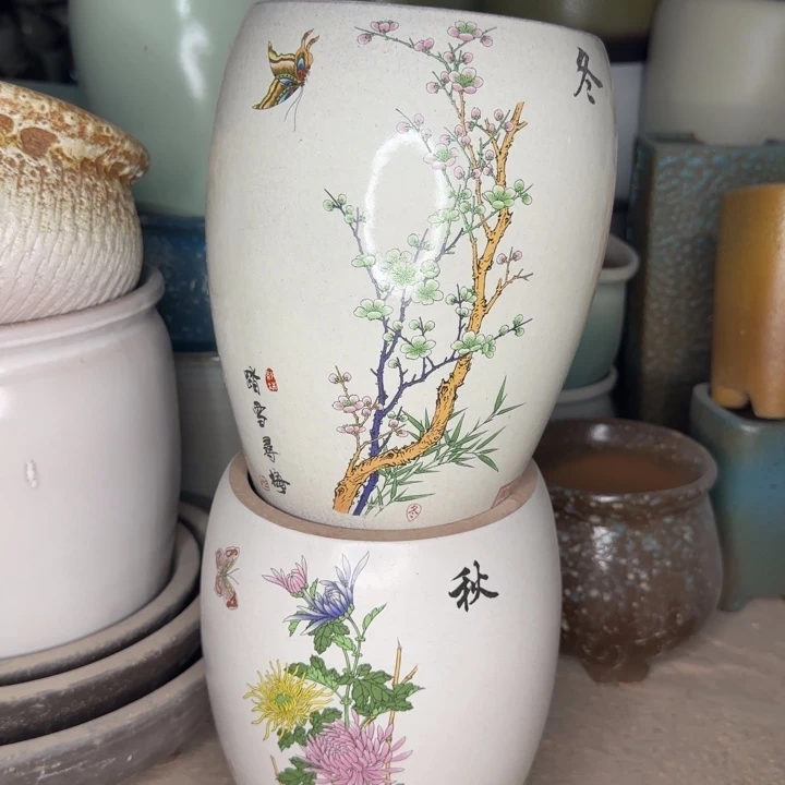 瑕疵花盆处理啦口15高22