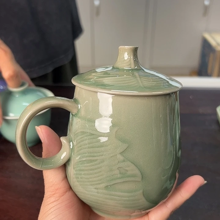 小米茶器龙泉云间青瓷