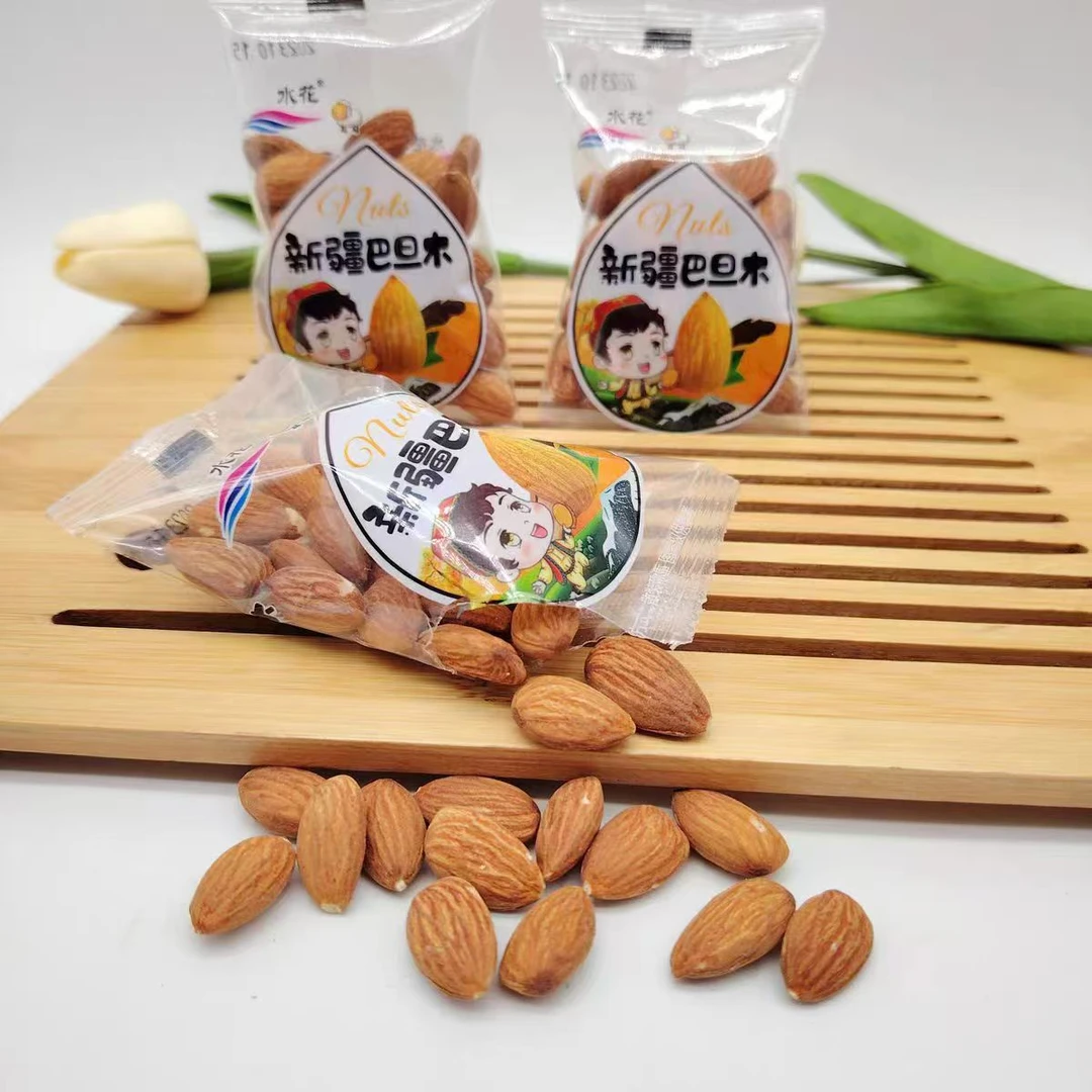 新疆原味熟巴旦木仁大颗粒独立包装坚果休闲健康网红健康零食