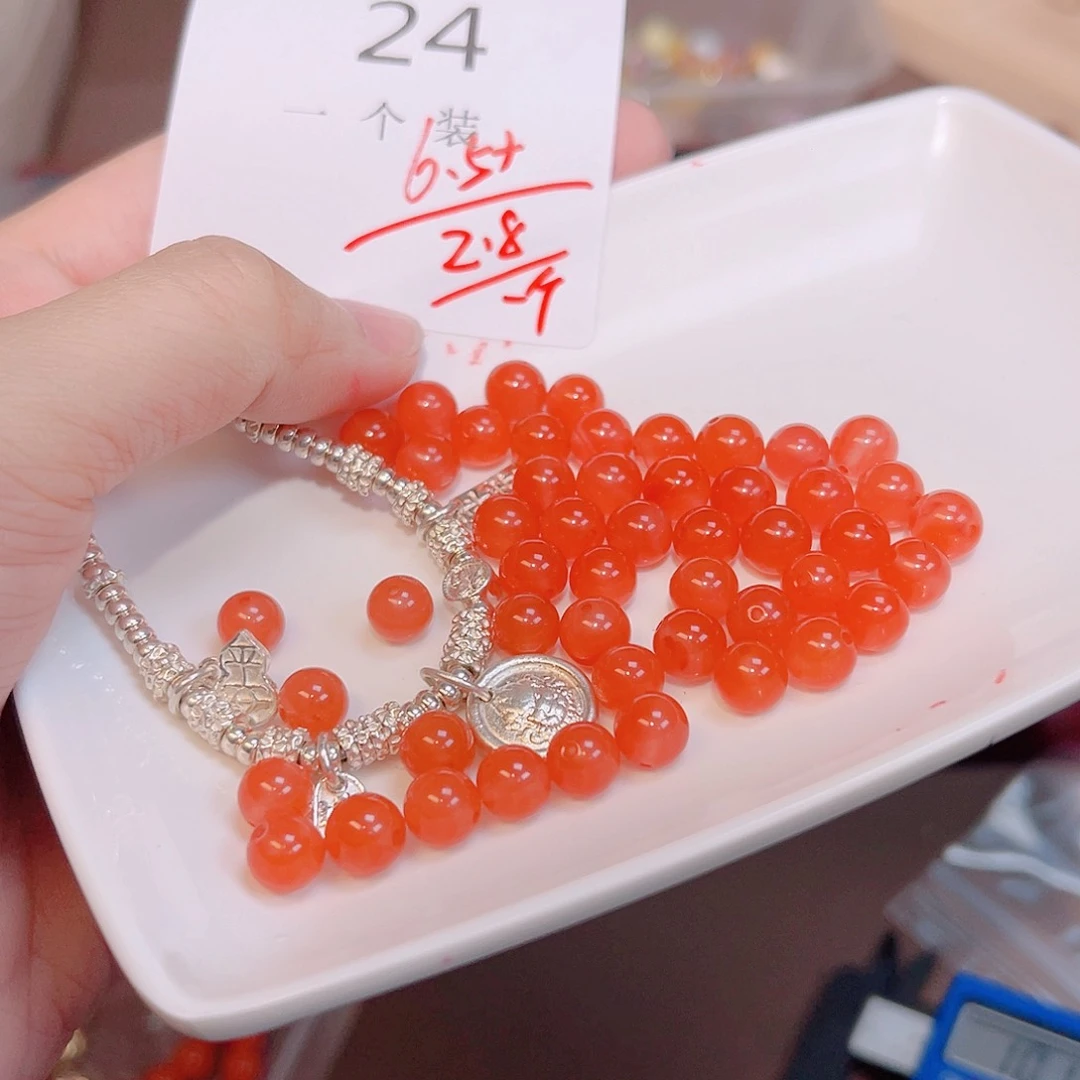 玻璃925银24 。
