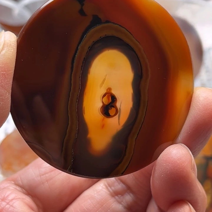 玛瑙/玉髓未镶嵌吊坠(不含链)