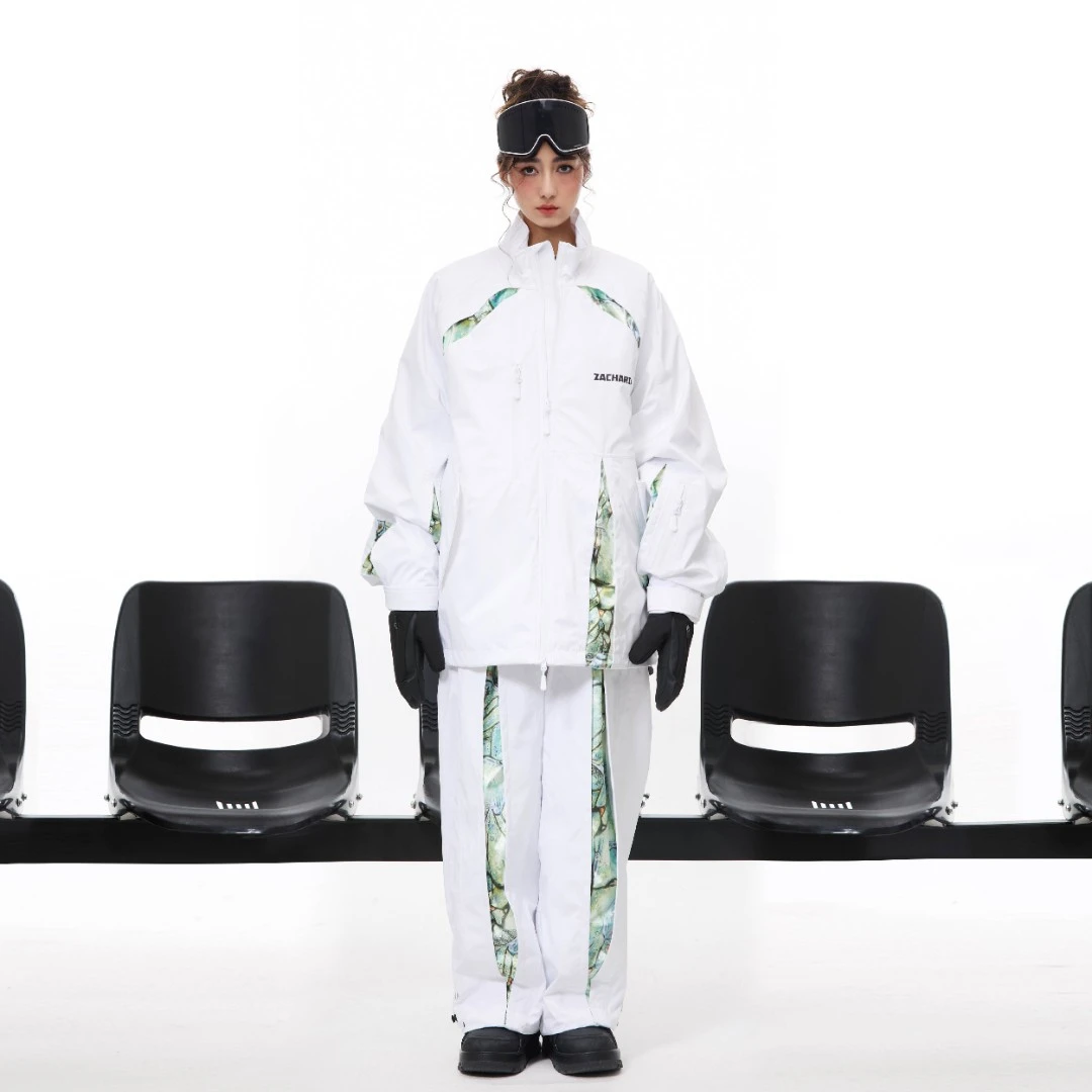 主理人专属ZACHARIAH【白鸦】中世纪复古拼色滑雪服防风防水透气
