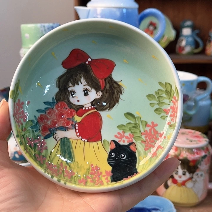 陶景德镇釉下手绘陶瓷