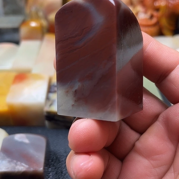 昌化石印石昌化精品朱砂冻
