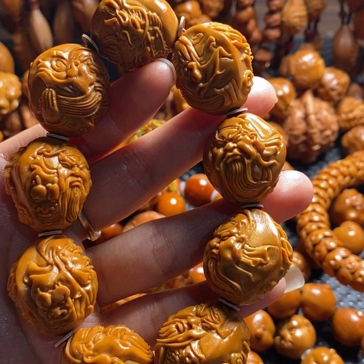 吊坠橄榄核畅**界精品关公