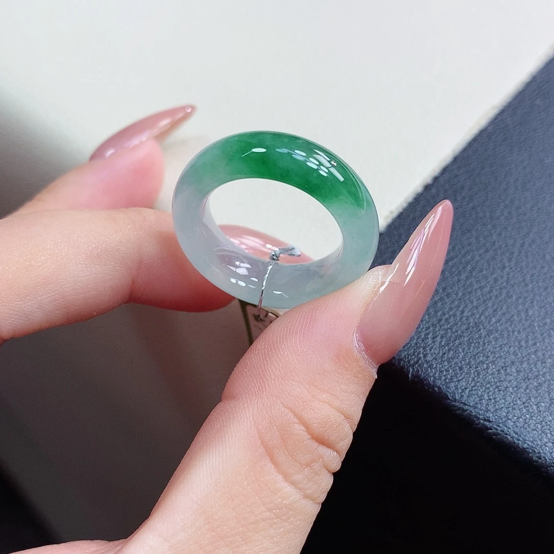 未镶嵌戒指翡翠14号