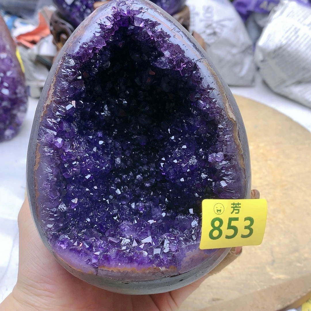 紫晶大型摆件（非配饰）未镶嵌明*