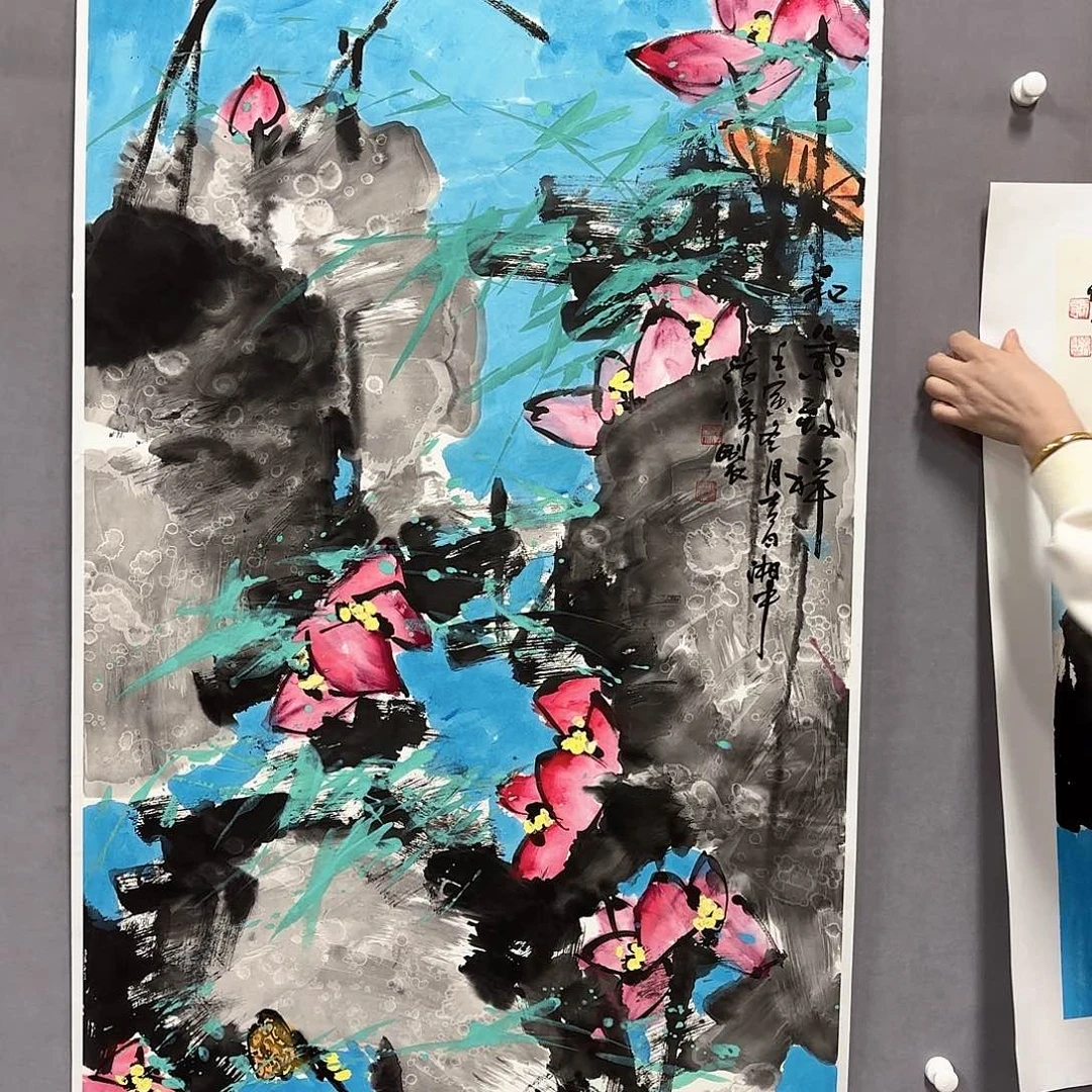 国画国画纯手绘作品请放心去藏