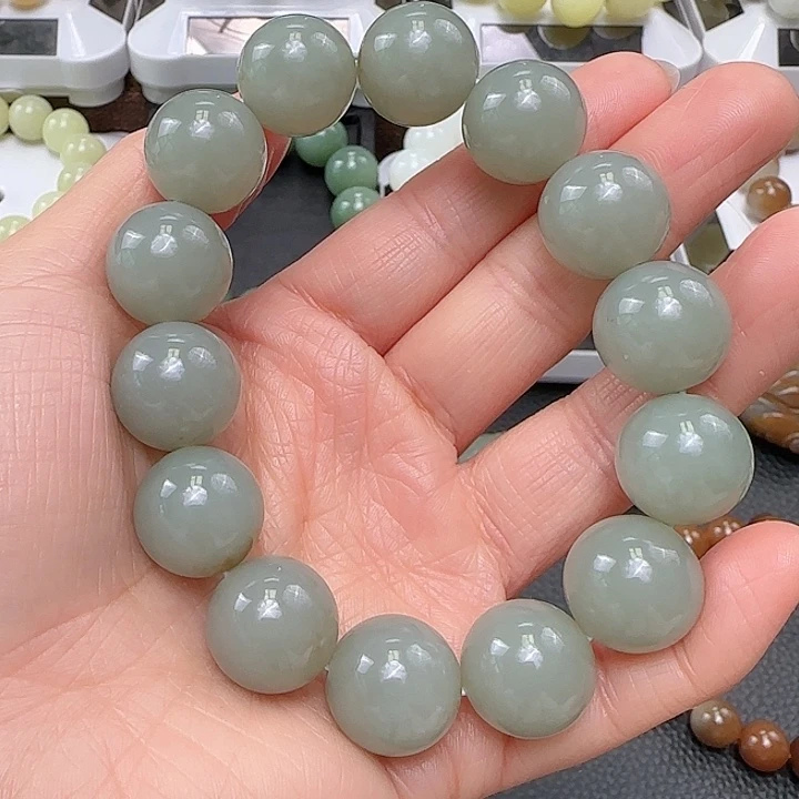 和田玉手串未镶嵌