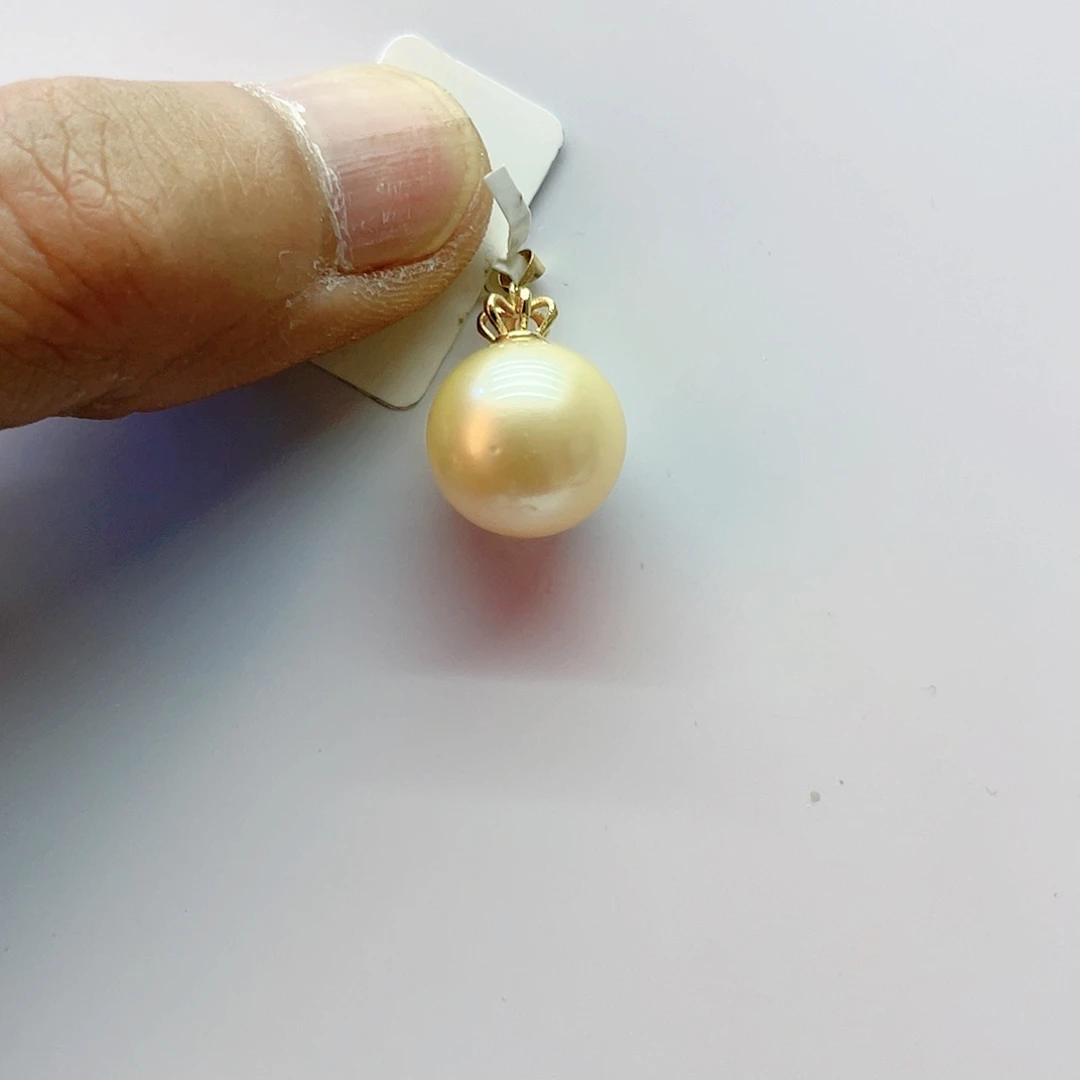 海水珍珠颈饰18K金镶嵌