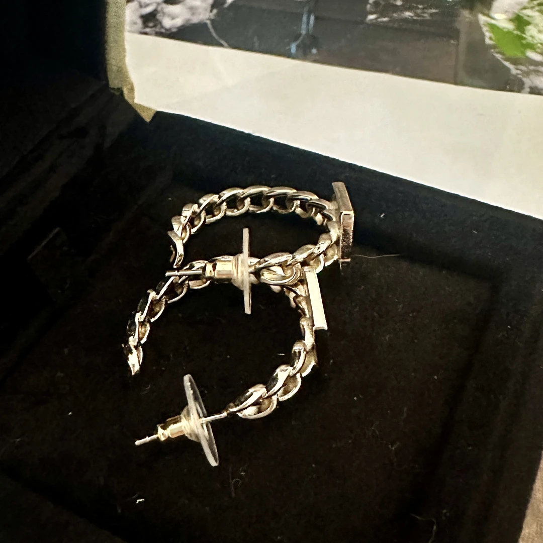 铜合金珐琅耳饰 ASA. J I E 休闲简约百搭耳环PPES27