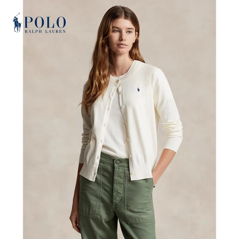 【新意礼物】Ralph Lauren拉夫劳伦女 宽松版针织开衫毛衣211891672