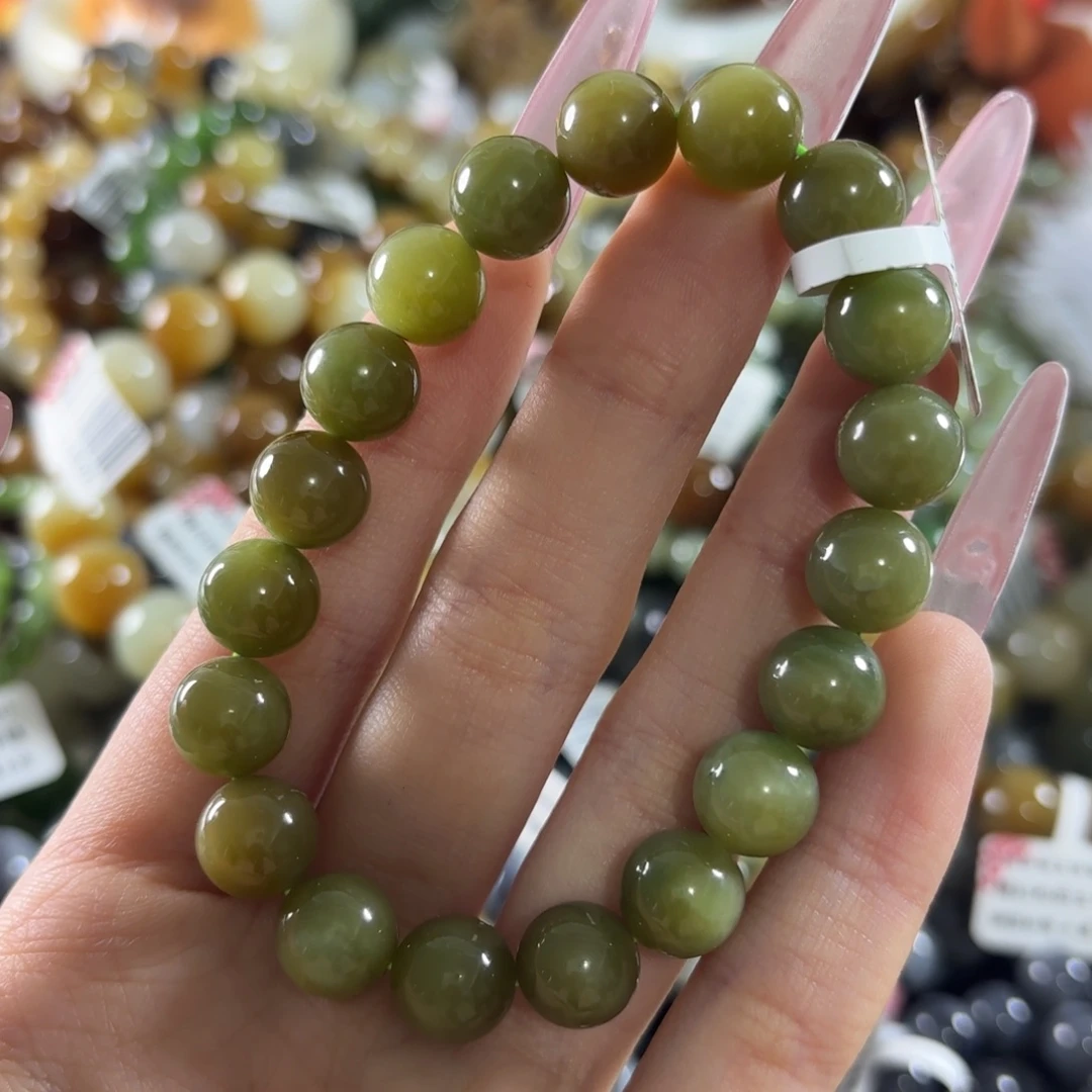 和田玉未镶嵌手链241