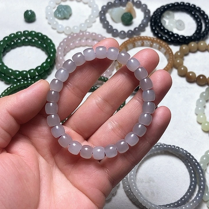 和田玉手链未镶嵌西**斯