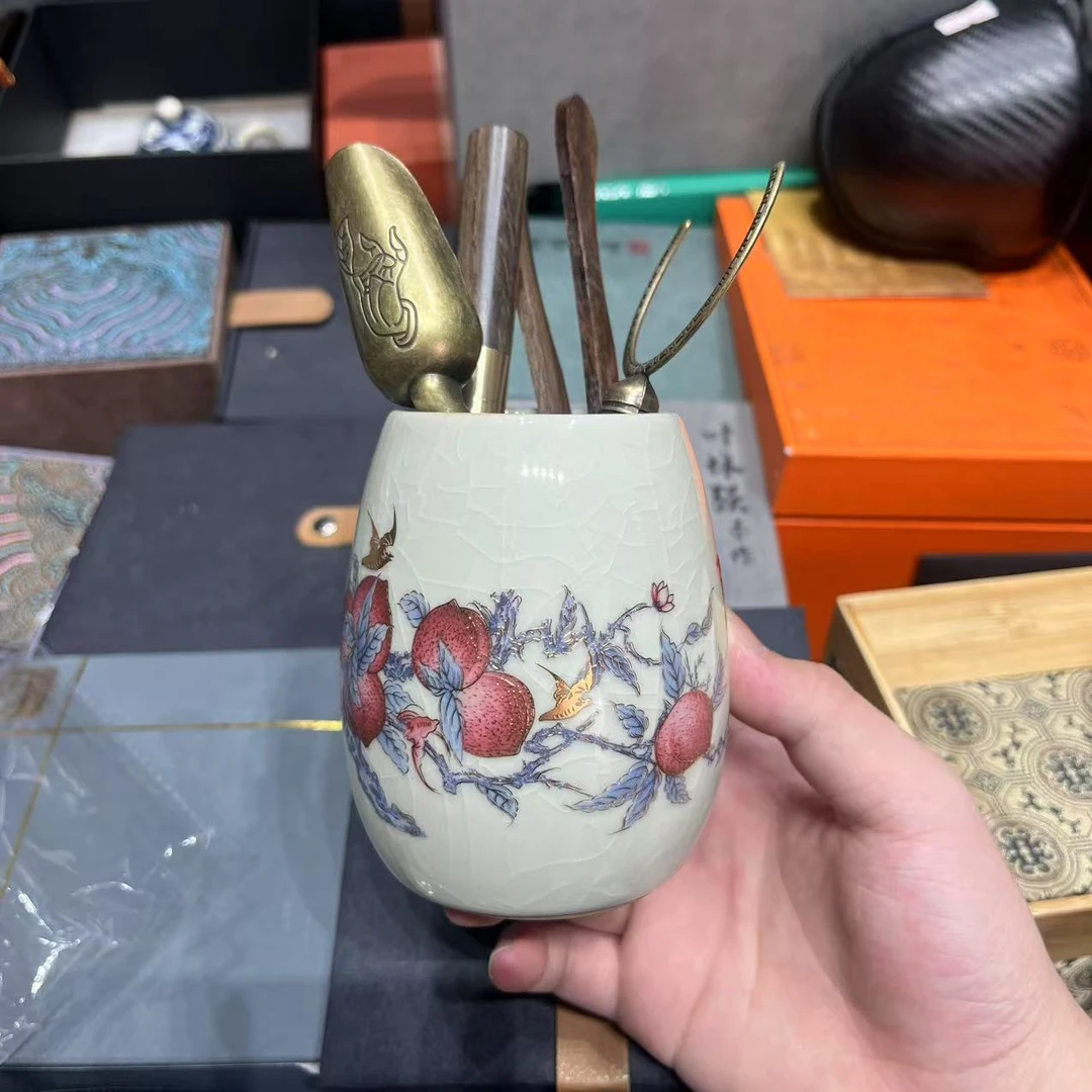 【闪购商品】九桃五福茶道四君子 1396+3640