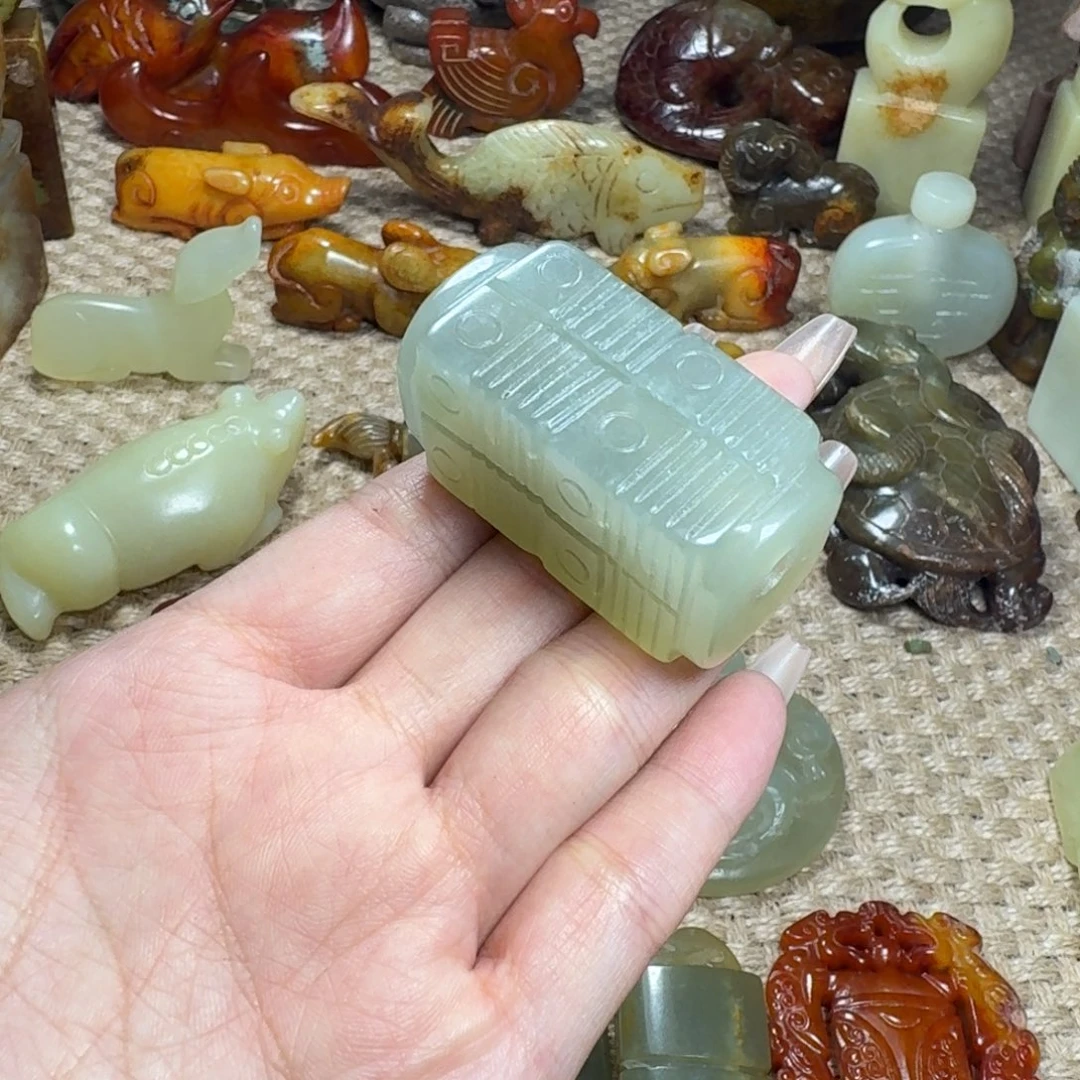 白玉菩提吊坠挂件