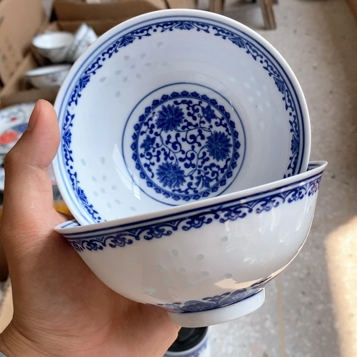 碗景德镇高温细白瓷餐具