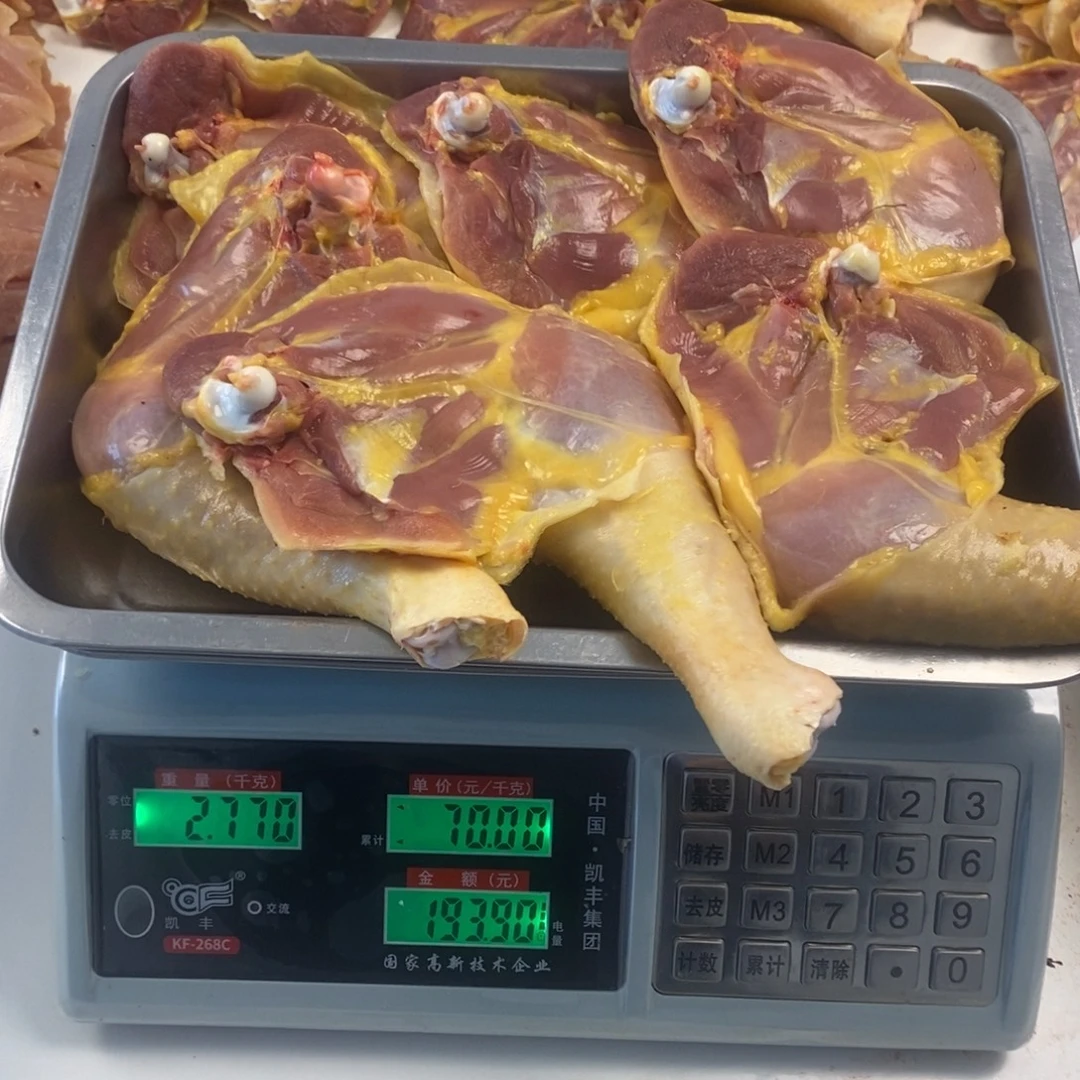 60天中国大陆包装鸡腿