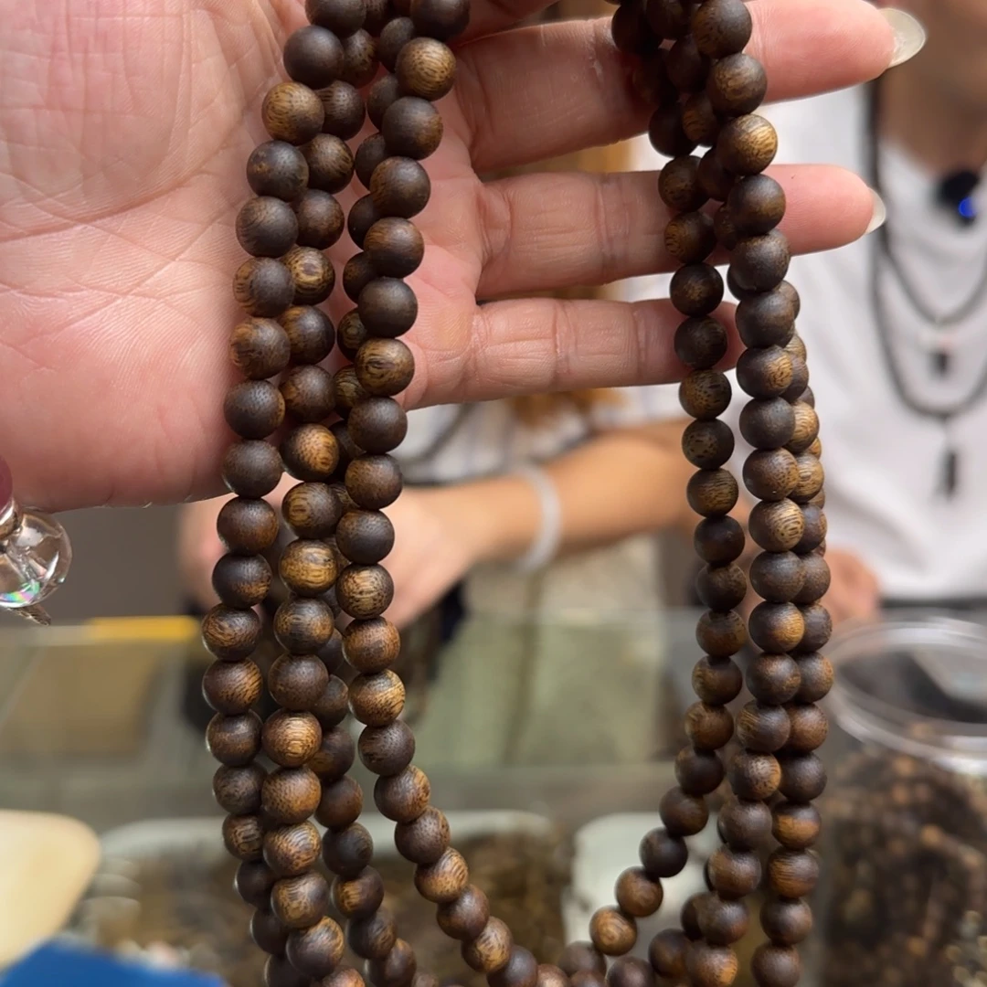 手串沉香多样性发1条08圆珠张勺子高货29克