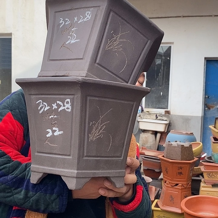 紫砂花盆紫砂艺术